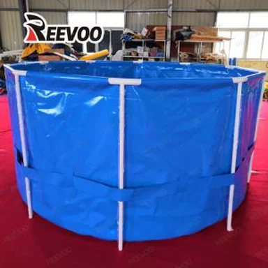 Tanques de peixes dobráveis comerciais