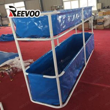 Tanque de armazenamento de peixes flexível