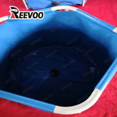 Tanque de peixes de encerado revestido do pvc
