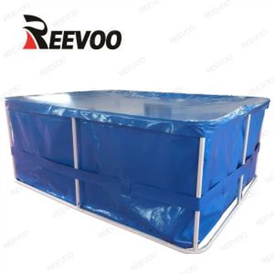 Piscina de peixes de lona de PVC